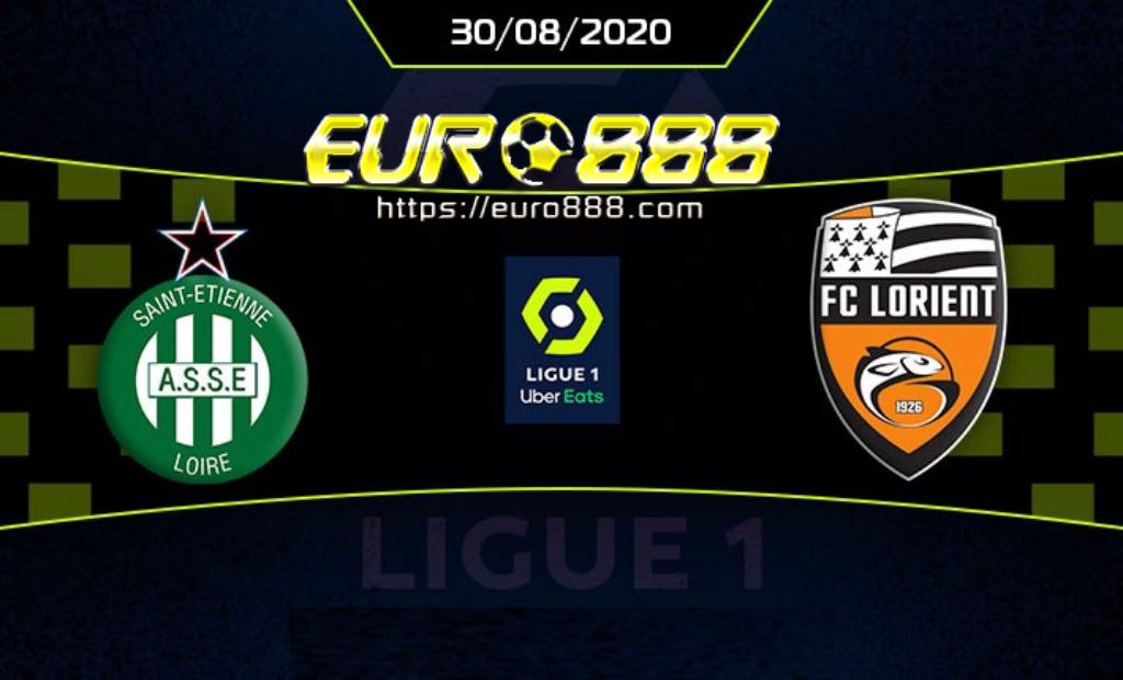 Soi kèo Saint Etienne vs Lorient - VĐQG Pháp - 30/08/2020 - Euro888