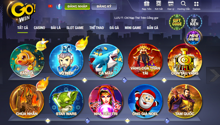 Kho game của Gowin