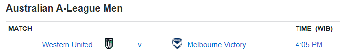 Australian A-League Men